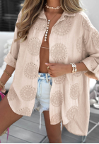 Haftowana koszula boho Ti Amo żółta