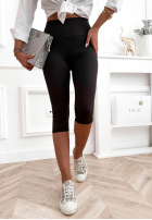 Legginsy capri Maybe Tomorrow czarne