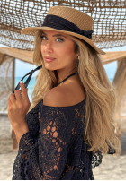 Pleciony kapelusz I Need Summer beżowy