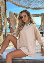 Bluza oversize Not The Same beżowa