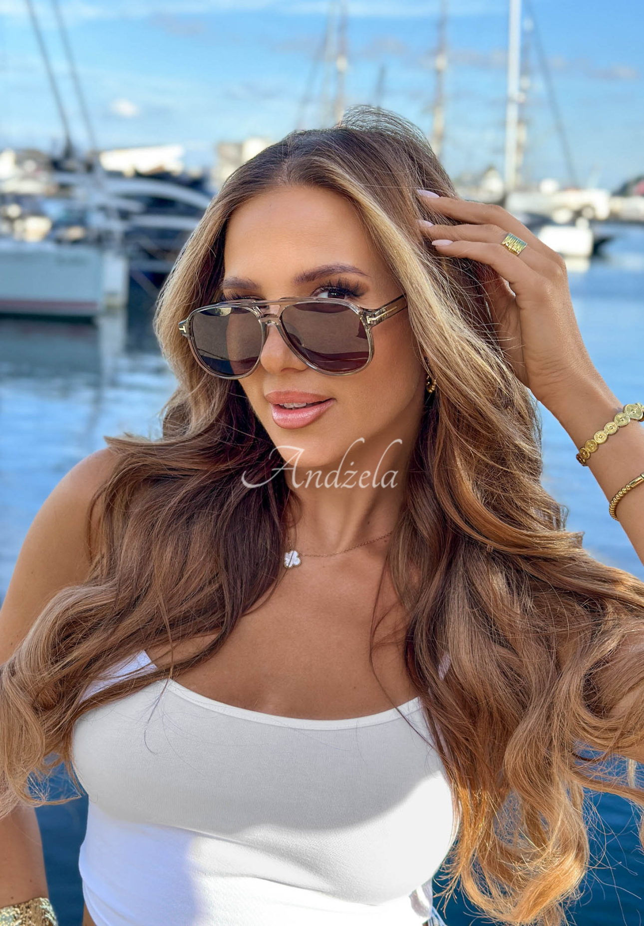 Easy Vision Brown Sunglasses