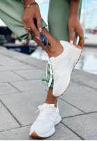 Sneakersy Find Your Way białe