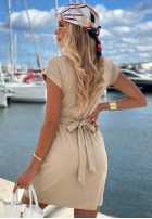 Sukienka mini Sun Days khaki