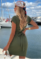 Sukienka mini Sun Days khaki