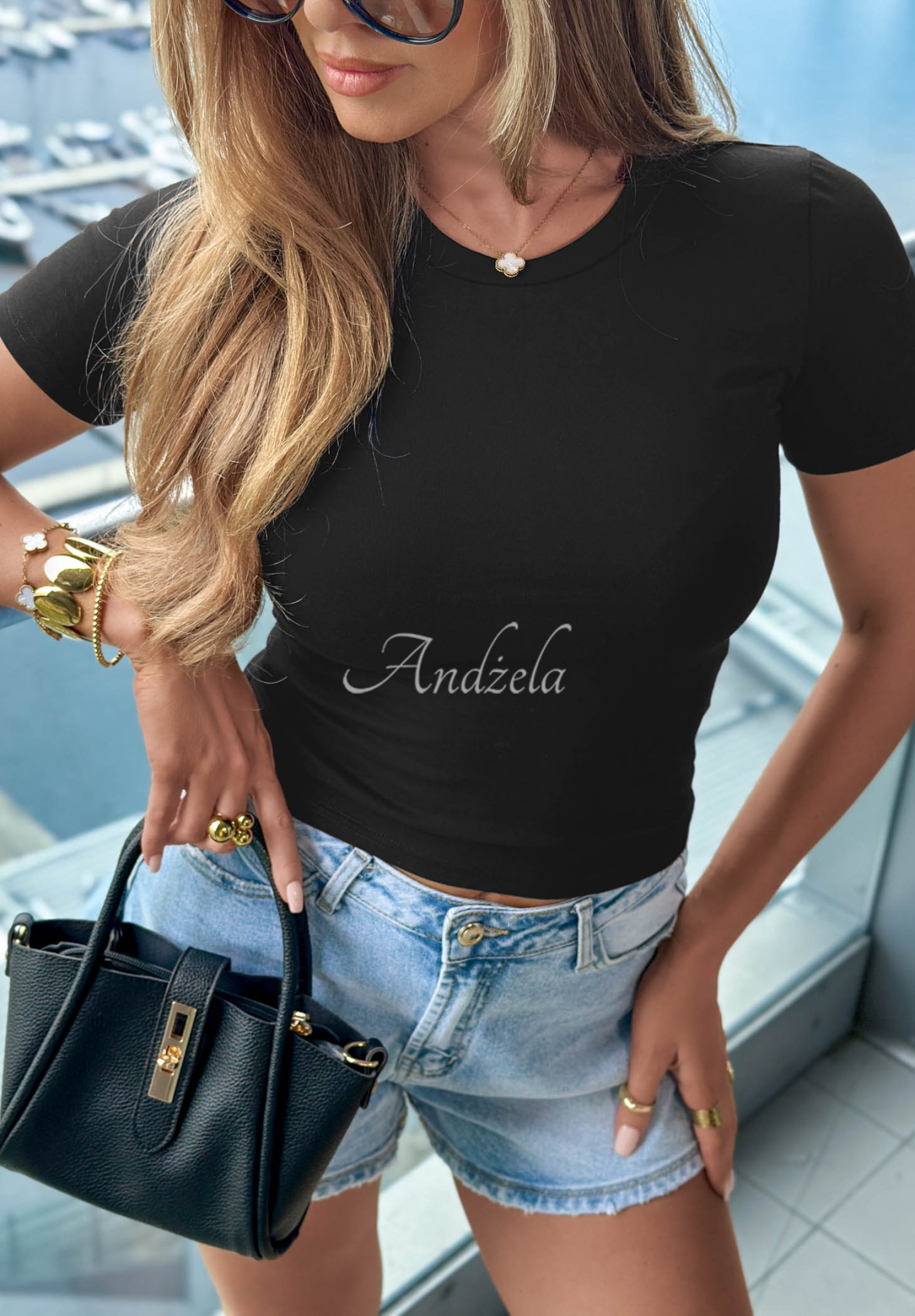 Let It Go T-shirt black