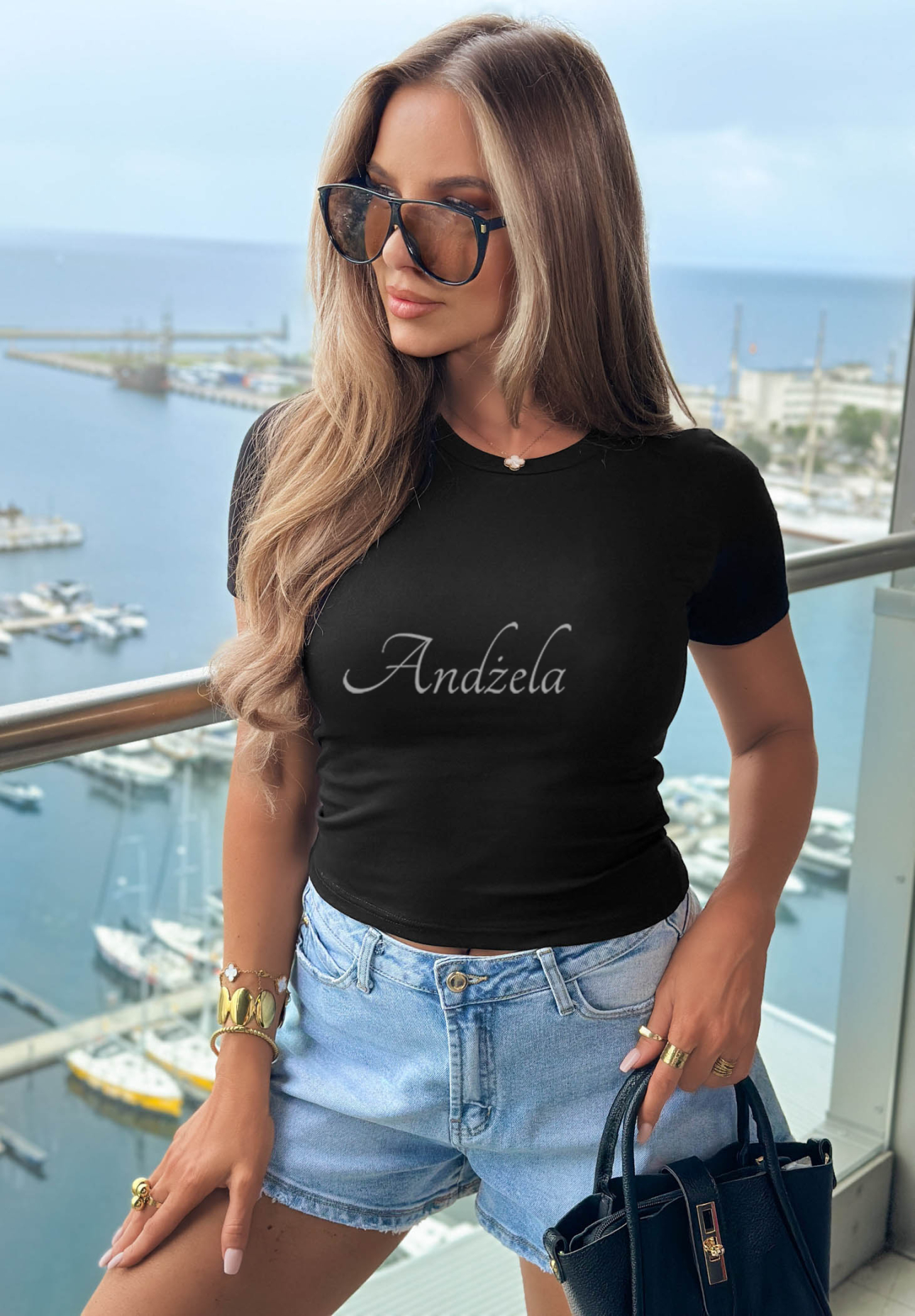 Let It Go T-shirt black