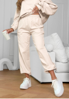 Komplet dresowy Easy Fit khaki