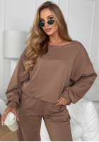 Komplet dresowy Easy Fit khaki