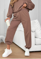 Komplet dresowy Easy Fit khaki