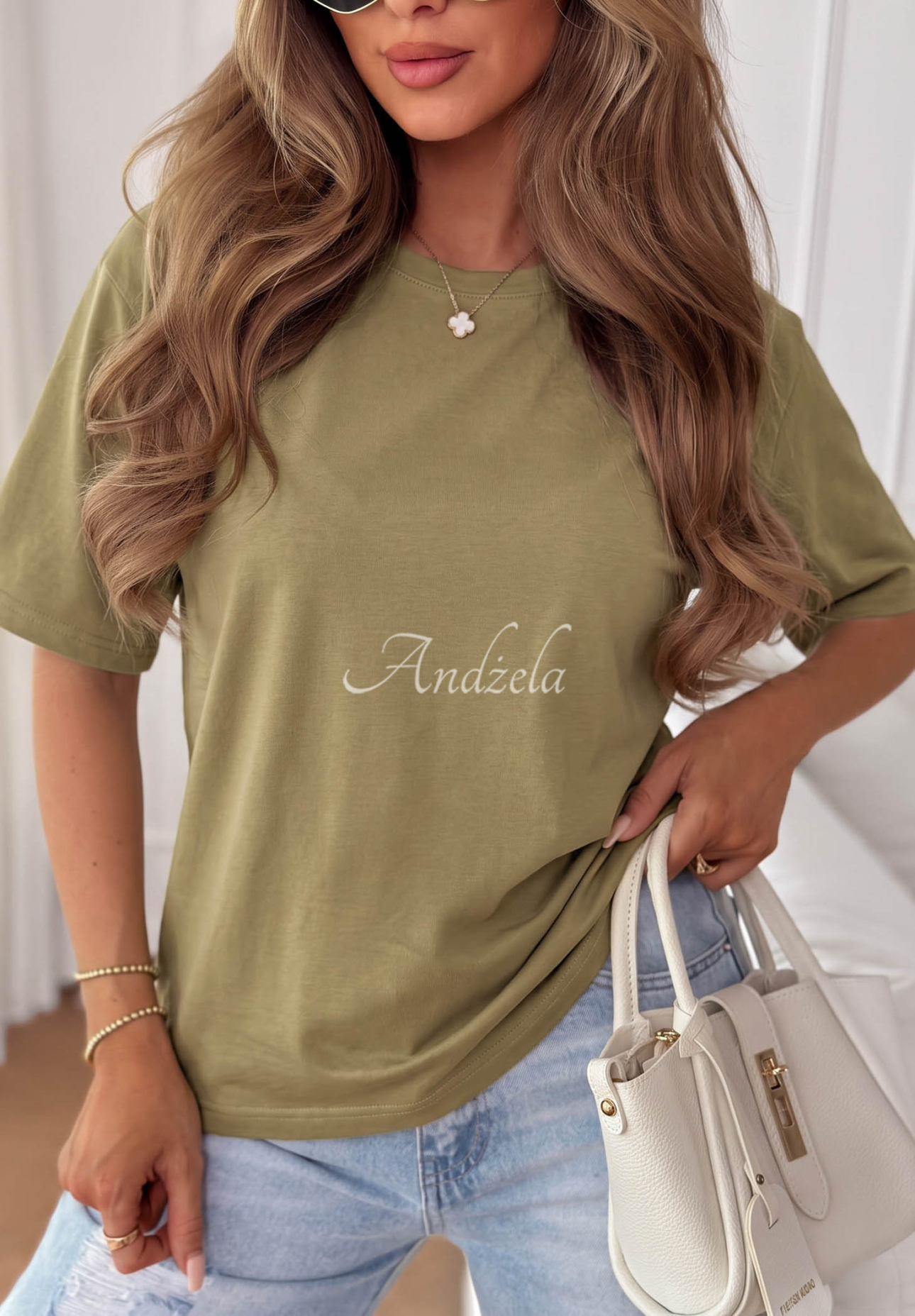 Soft Base Olive Cotton Short-Sleeve T-Shirt