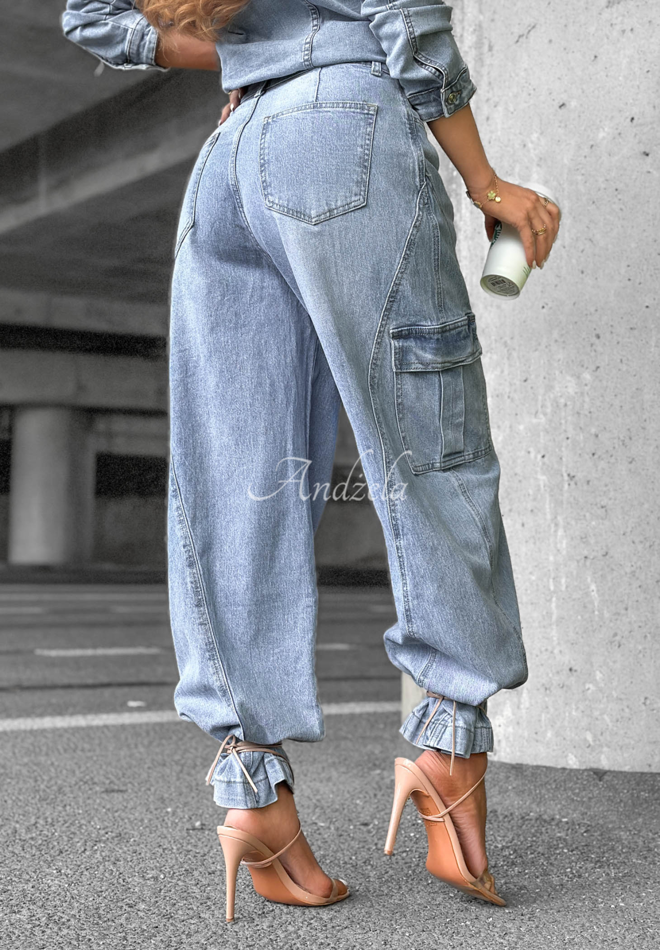 Until Sunset Blue Balloon Jeans