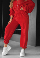Komplet bluza, spodnie i body 3in1 All For Love czekoladowy