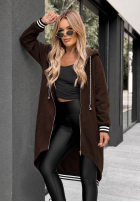 Długa bluza oversize z kapturem Cozy Hour czarna