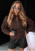Bluza z przeszyciami Soft Chapter czarna