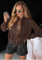 Bluza z przeszyciami Soft Chapter czarna
