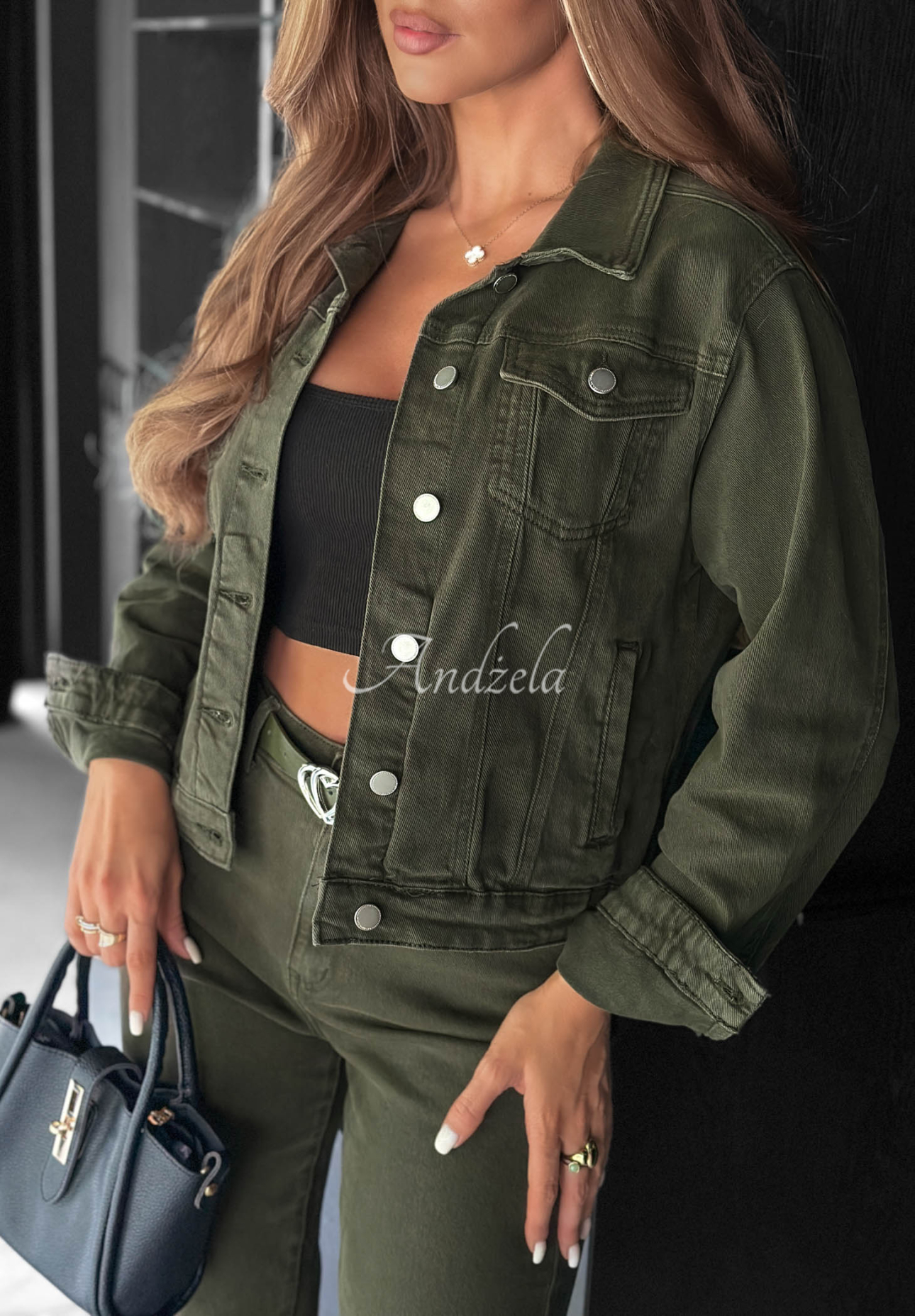 More Than Ever Khaki Denim Jacket