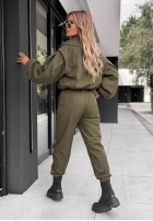 Krótki płaszcz Meet Me khaki