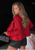 Kurtka Ramoneska Savage Red