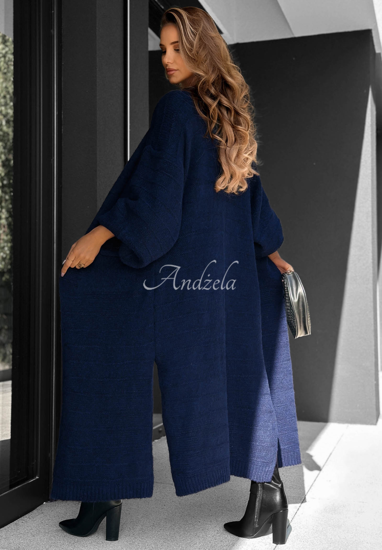 Meet Me There Long Navy Blue Cardigan
