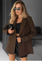 Marynarka oversize Classy Touch czarna