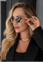 Okulary przeciwsłoneczne Pure Sun czarno-złote