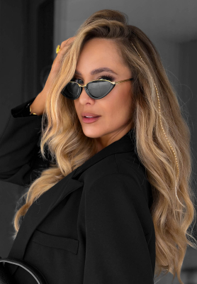 Okulary przeciwsłoneczne Pretty Shade czarne