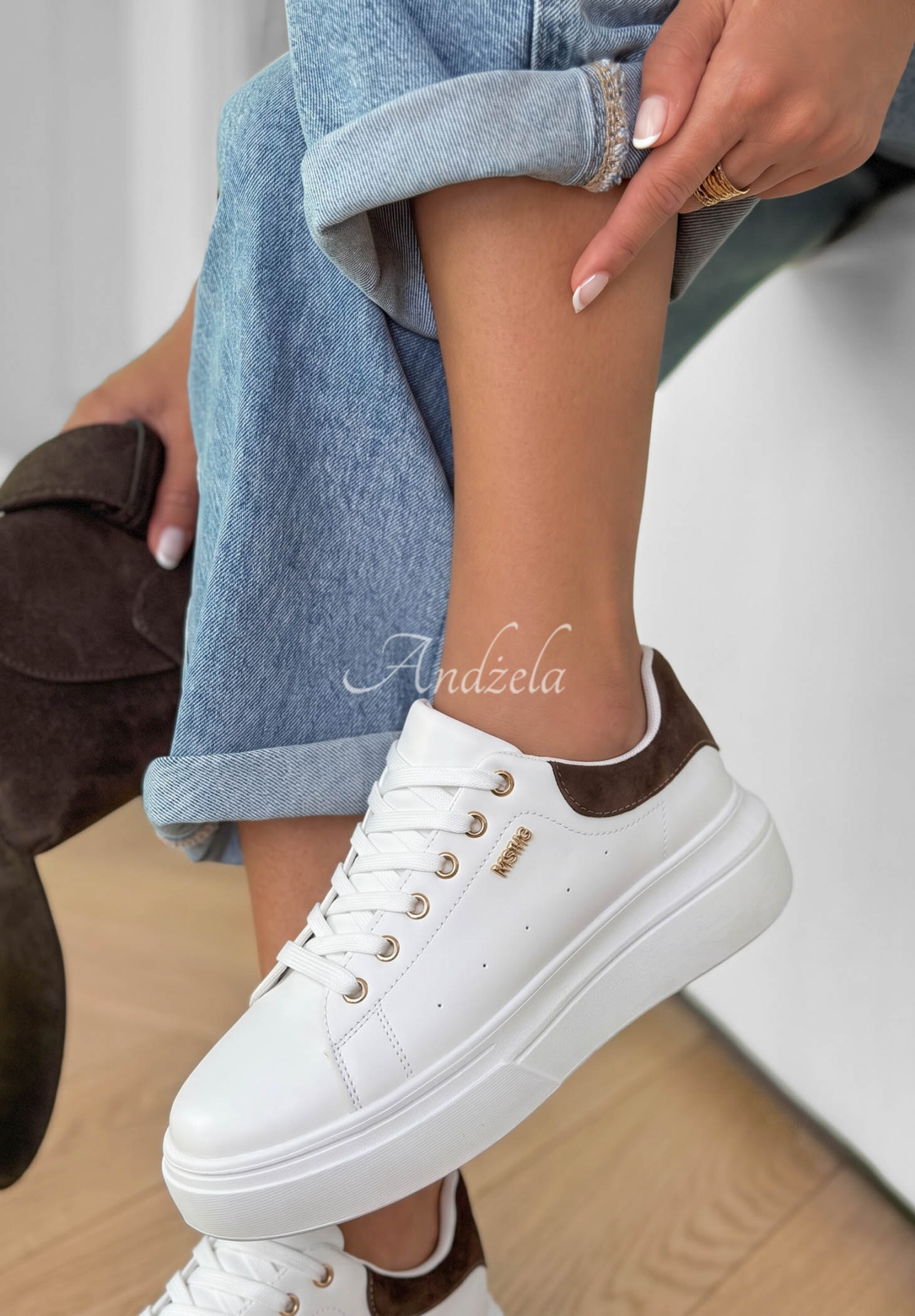 Sneakersy Better Together białe