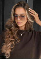 Okulary przeciwsłoneczne Warm Shade brązowe