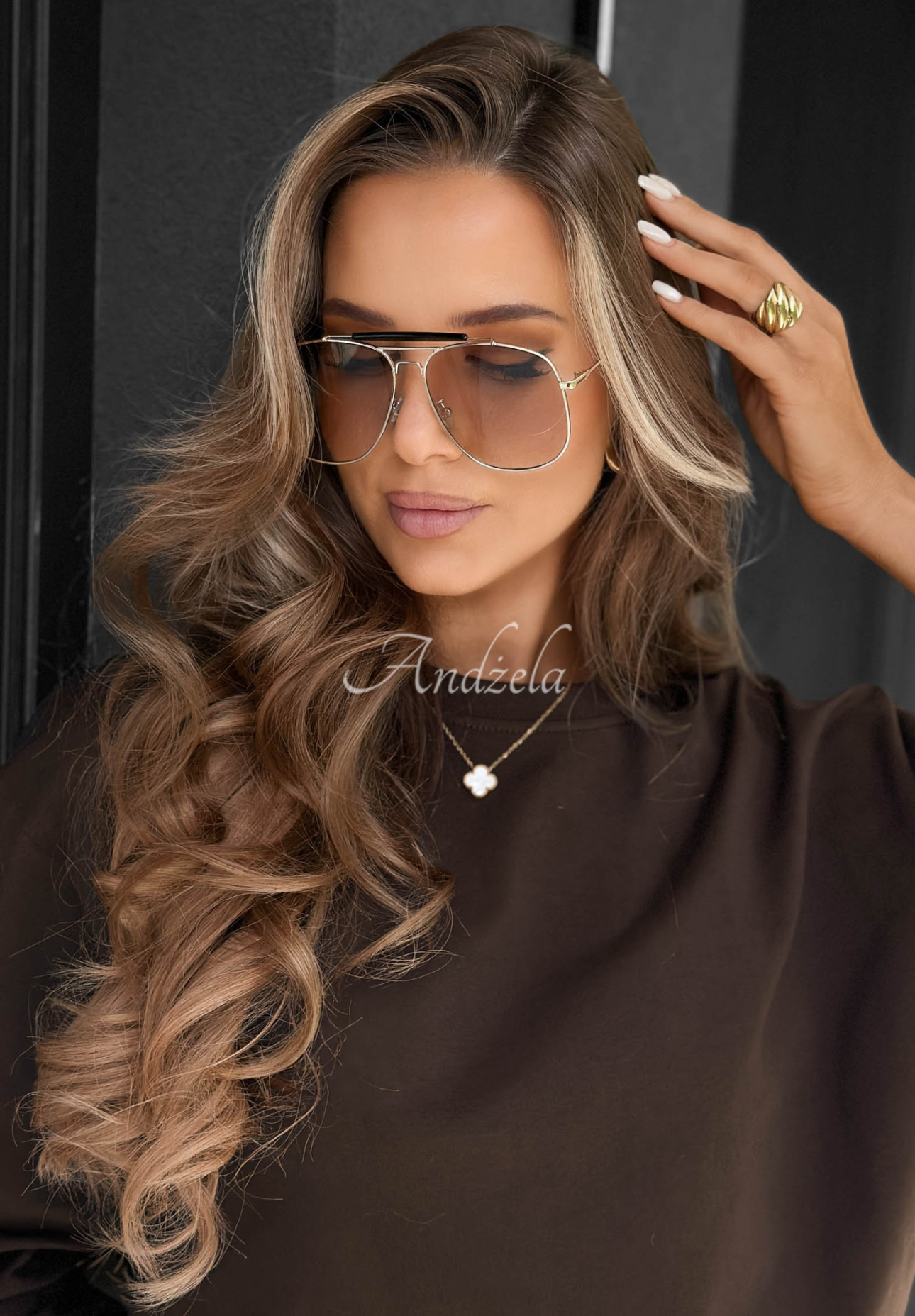 Warm Shade Brown Sunglasses