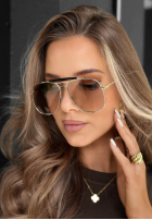 Okulary przeciwsłoneczne Warm Shade brązowe