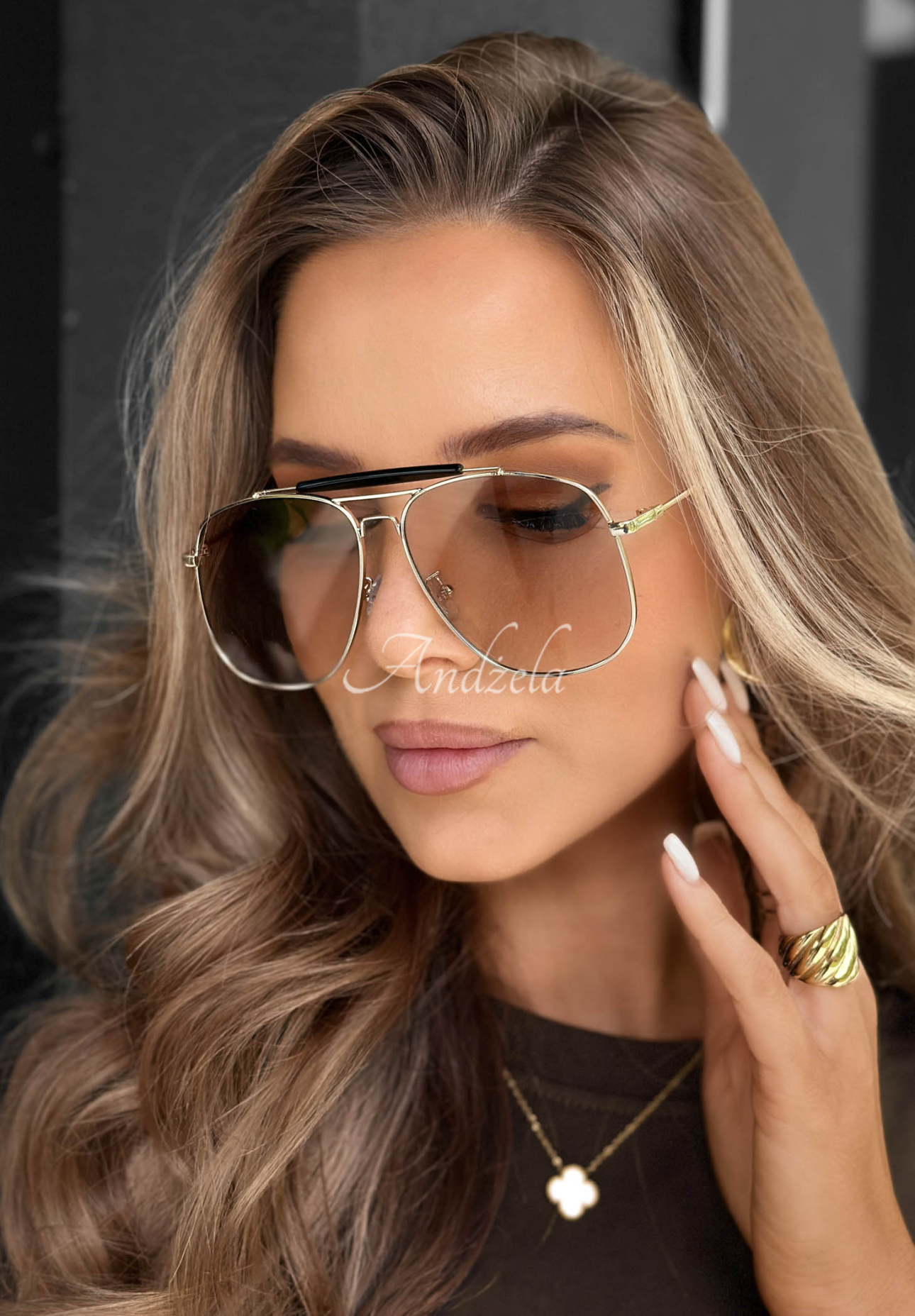 Warm Shade Brown Sunglasses