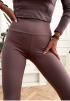 Legginsy Meredity beżowe