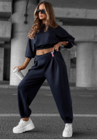 Komplet dresowy Cozy Balance czerwony