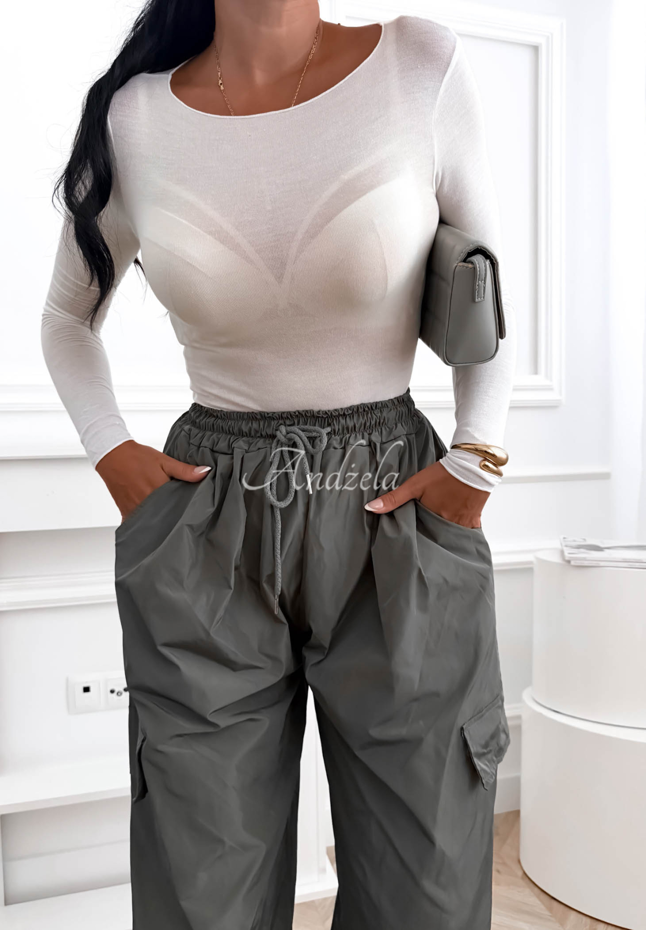 Not Sorry Ecru Modal Blouse