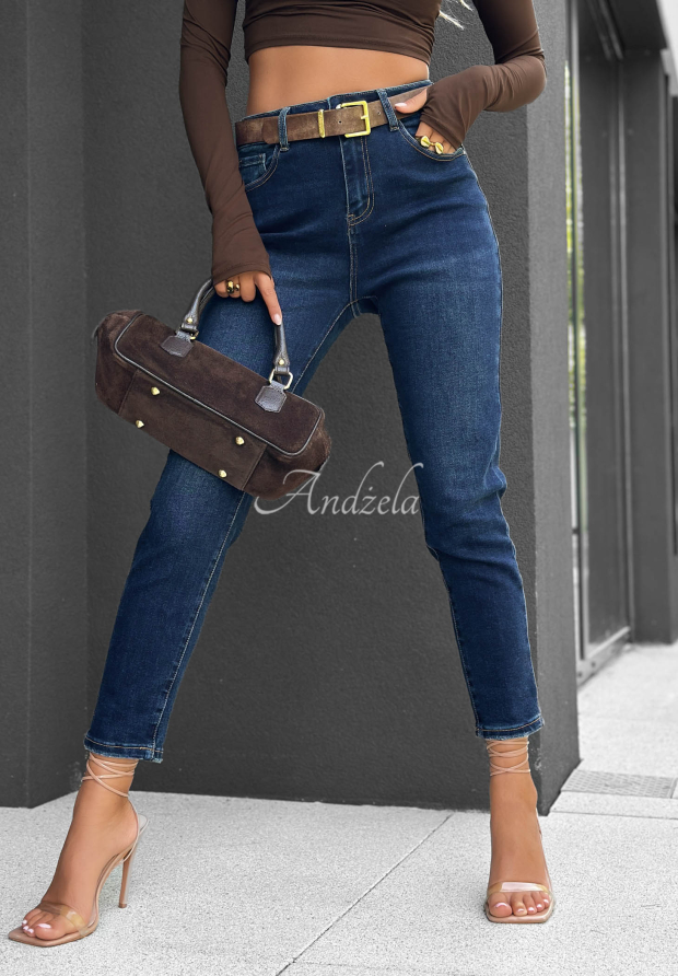 Strive For More navy blue skinny jeans