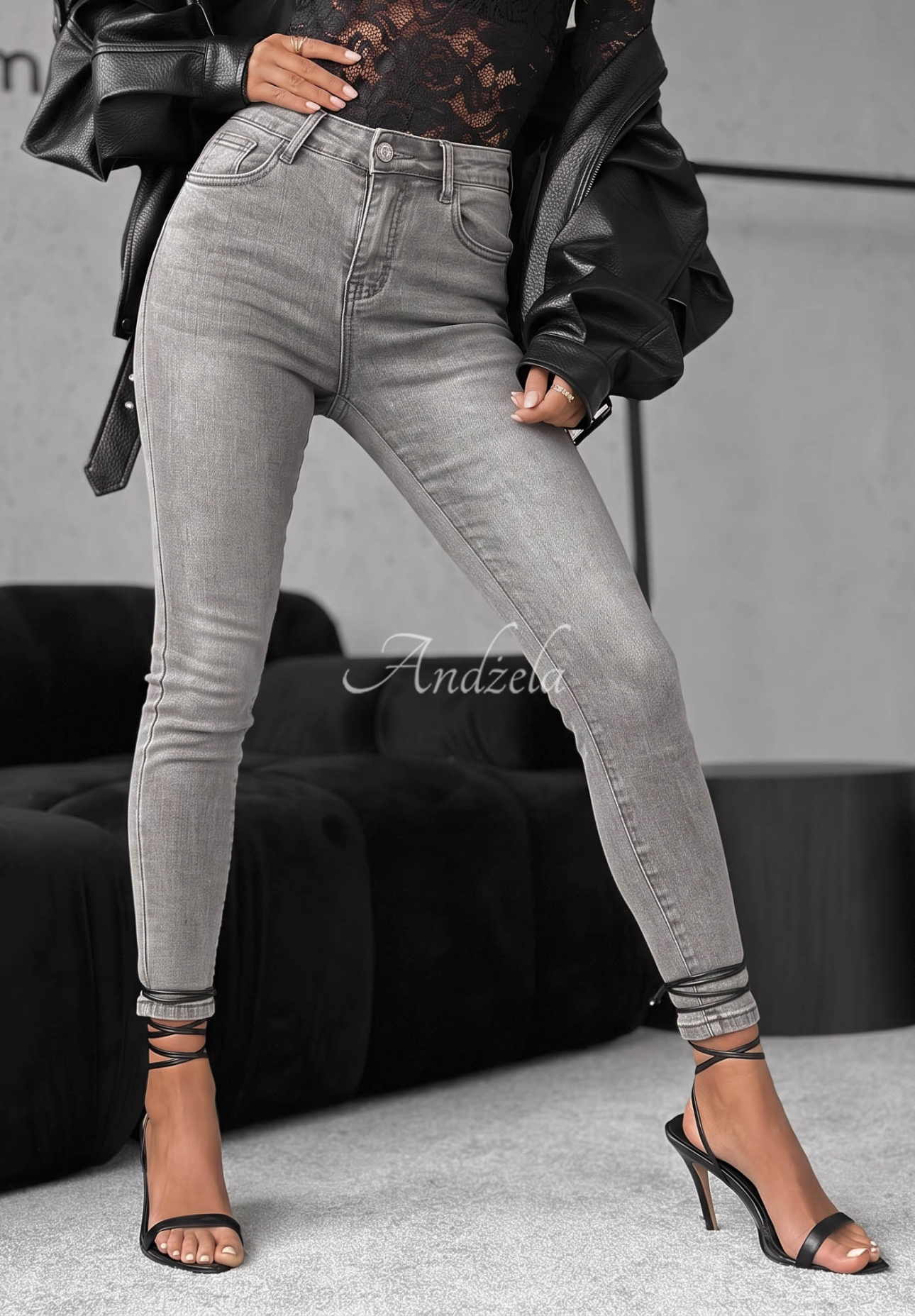 To Get Started light gray skinny jeans