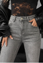 Spodnie jeansowe skinny To Get Started jasnoszare