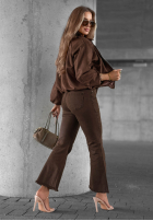 Spodnie jeansowe dzwony Modern Classic jasnoniebieskie