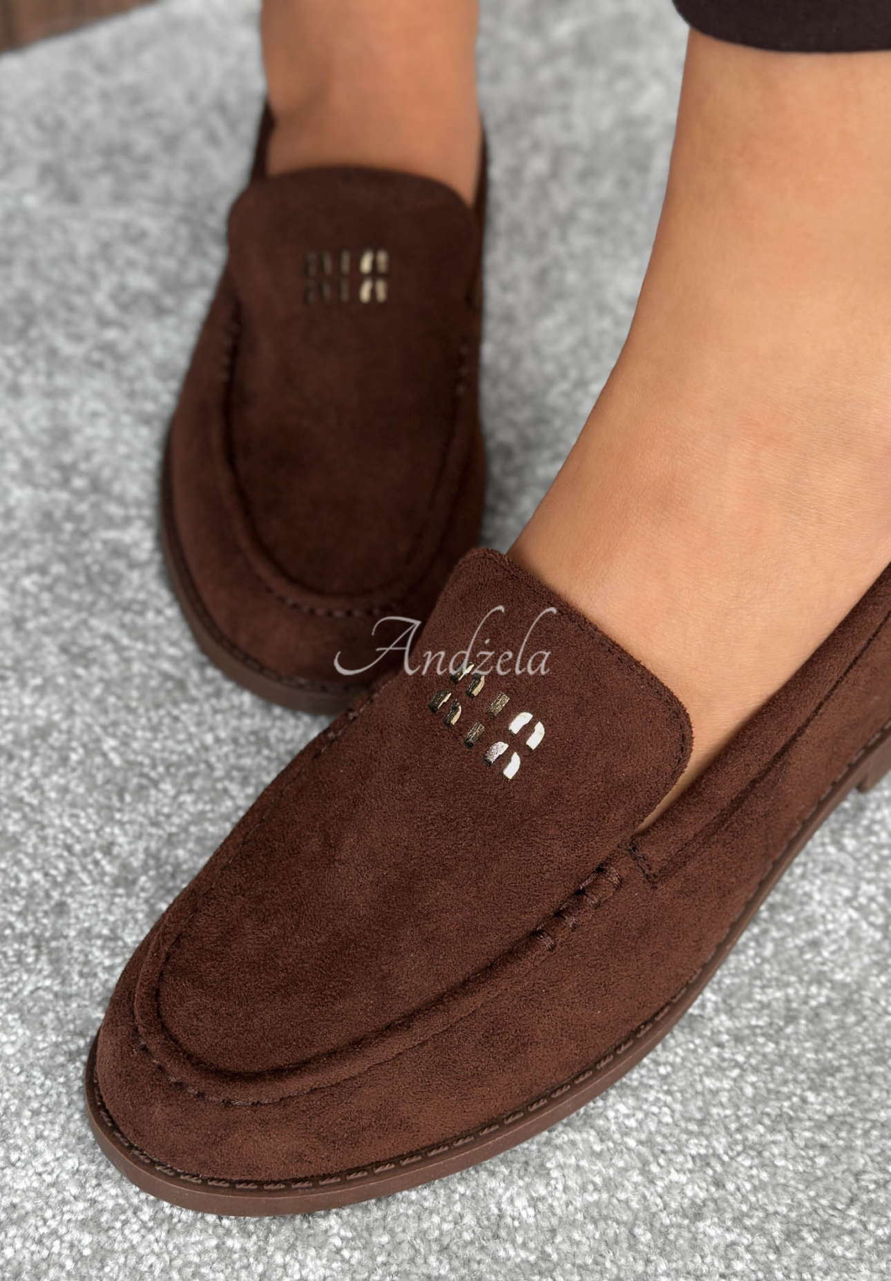 Classy Brunch Chocolate Suede Moccasins