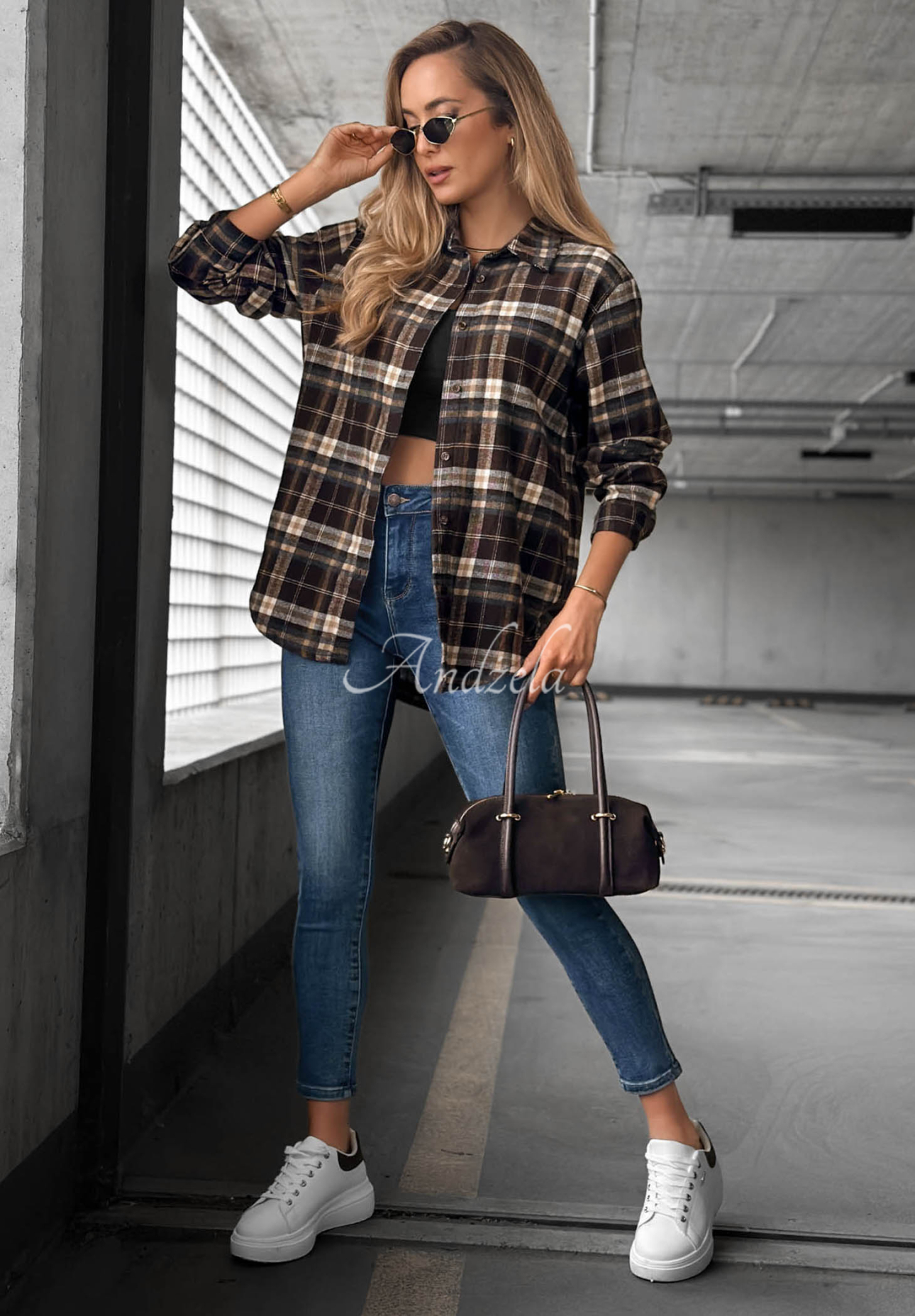 Spodnie jeansowe skinny Perfect Shape niebieskie