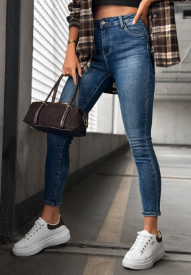 Perfect Shape Blue Skinny Jeans