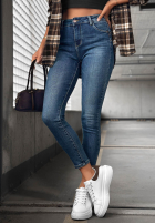 Spodnie jeansowe skinny Perfect Shape niebieskie