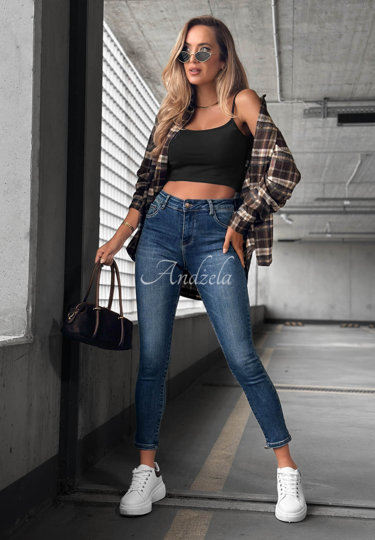 Perfect Shape Blue Skinny Jeans