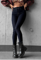 Spodnie jeansowe skinny Denim Glow granatowe