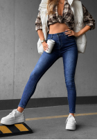 Spodnie jeansowe skinny Denim Vibes czarne
