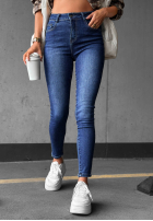 Spodnie jeansowe skinny Denim Vibes czarne