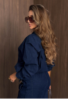 Jeansowa kurtka Urban Denim ciemnoniebieska