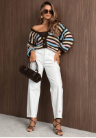 Spodnie jeansowe mom fit Casual Vibes jasnoniebieskie