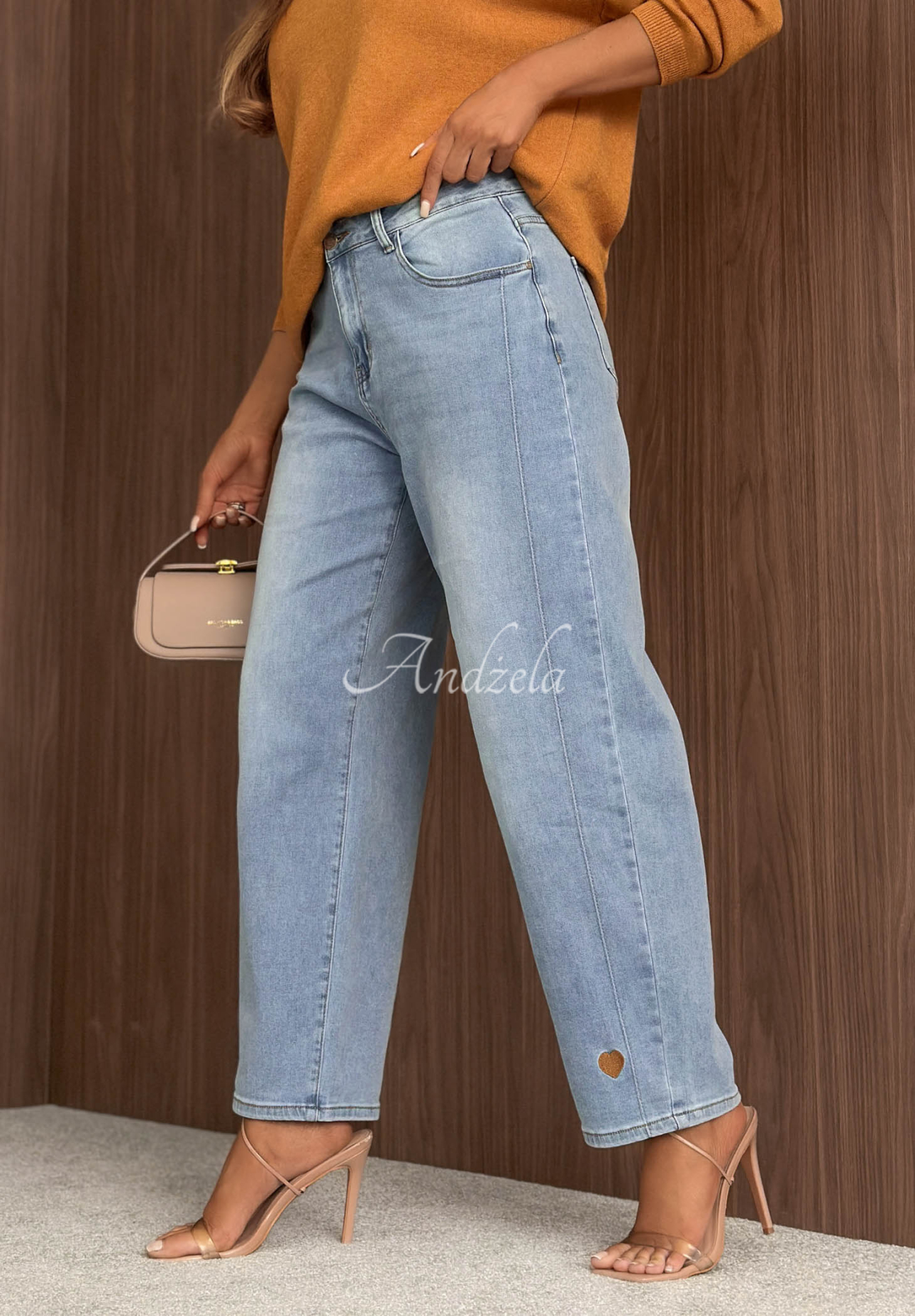 Casual Vibes Light Blue Mom-Fit Jeans