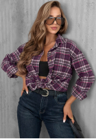 Spodnie jeansowe mom fit z paskiem Something Better ciemnogranatowe